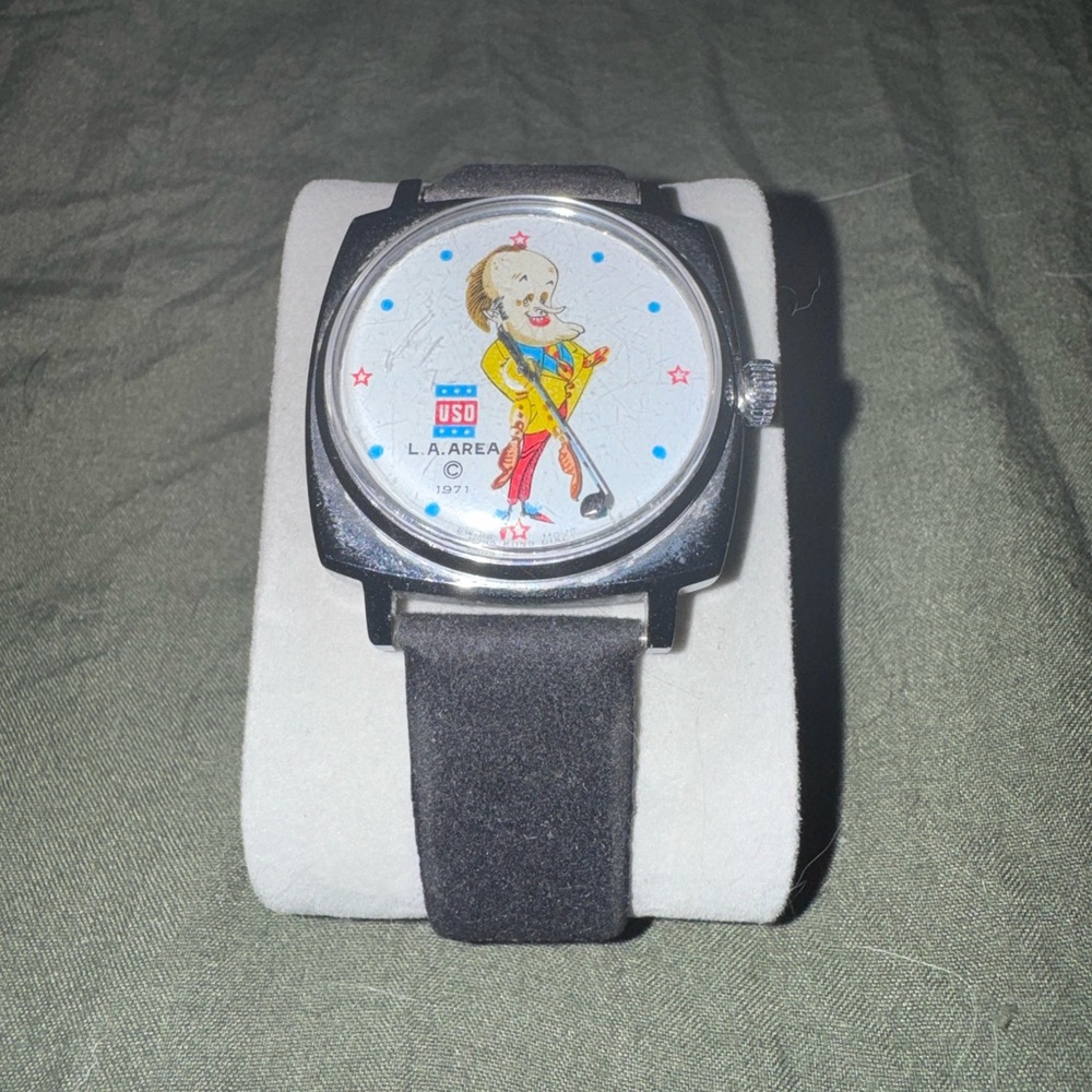 Vintage USO L.A. Area Bob Hope Golf Club Watch